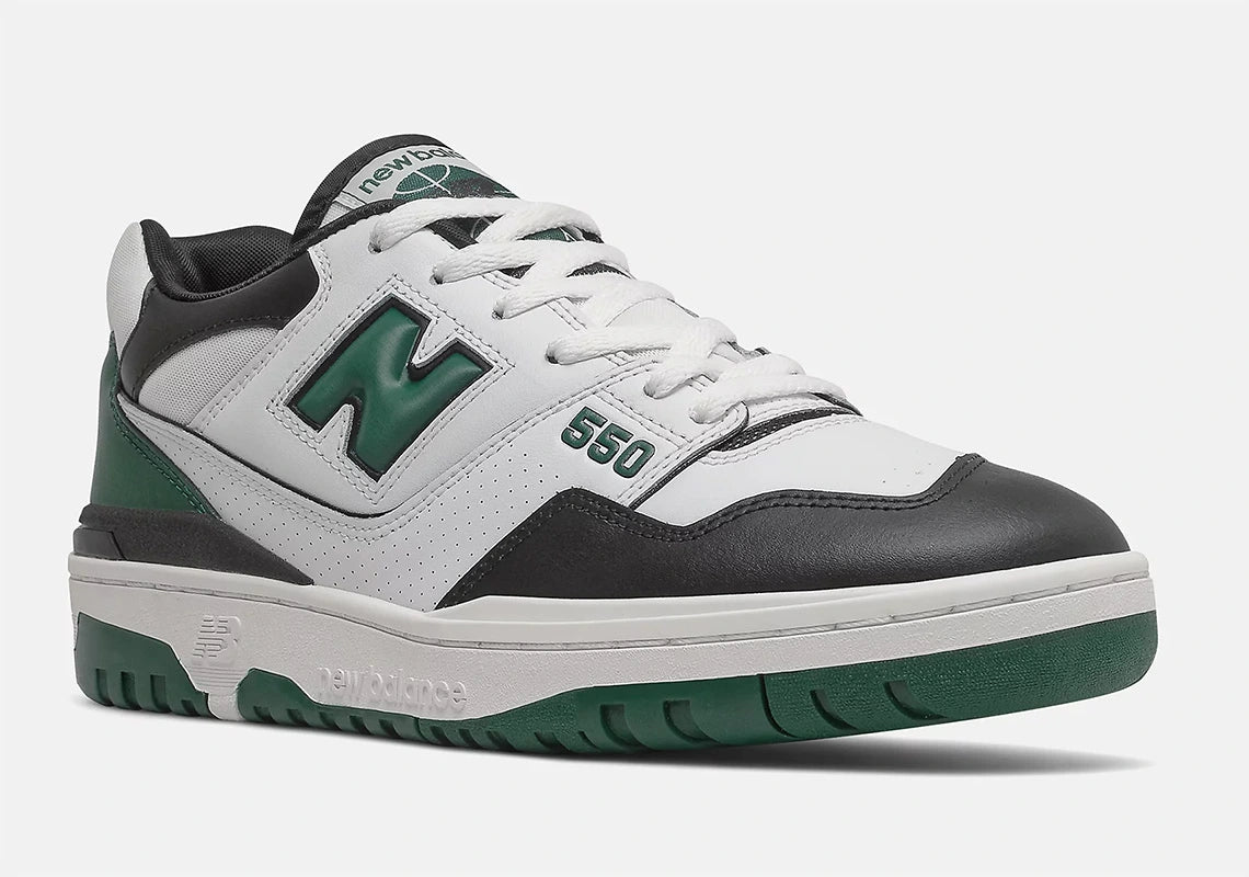 New Balance 550 White Green Black