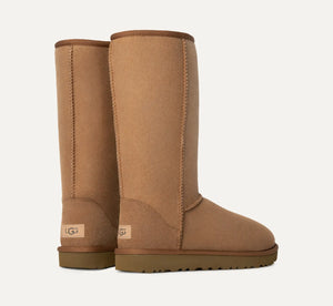 Classic Tall Sheepskin Boots Chestnut