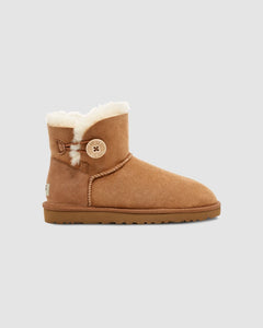 UGG Mini Bailey Button II Chestnut