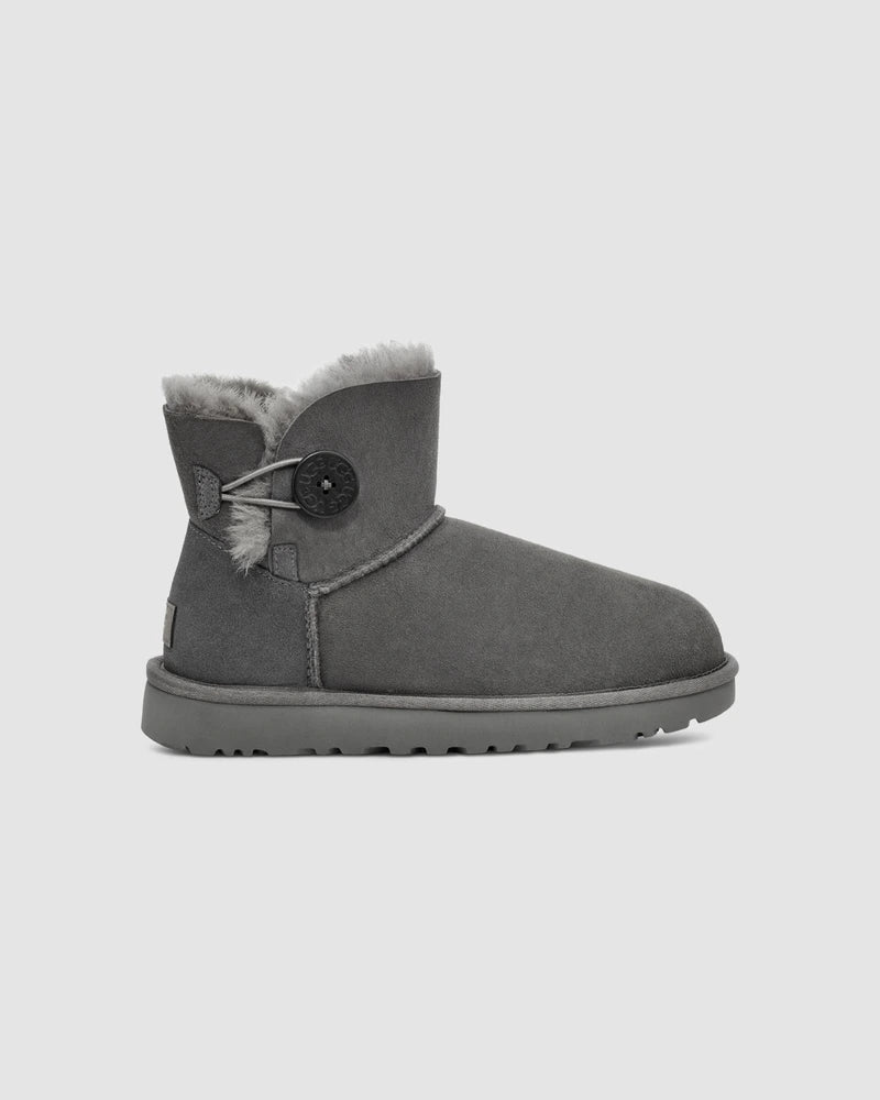 UGG Mini Bailey Button II Grey