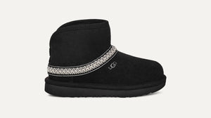 UGG Classic Mini Crescent Black