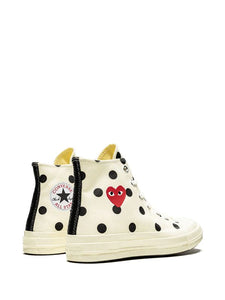 All-Star Converse Chuck Taylor 70 Polka Dot white