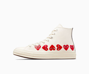 All-Star Converse Chuck Taylor 70 Multi-Heart White