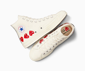 All-Star Converse Chuck Taylor 70 Multi-Heart White