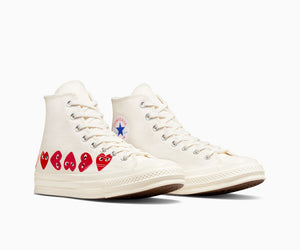 All-Star Converse Chuck Taylor 70 Multi-Heart White