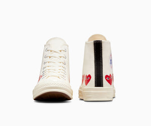 All-Star Converse Chuck Taylor 70 Multi-Heart White