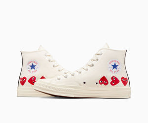 All-Star Converse Chuck Taylor 70 Multi-Heart White