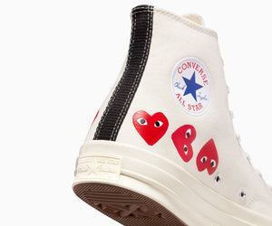 All-Star Converse Chuck Taylor 70 Multi-Heart White