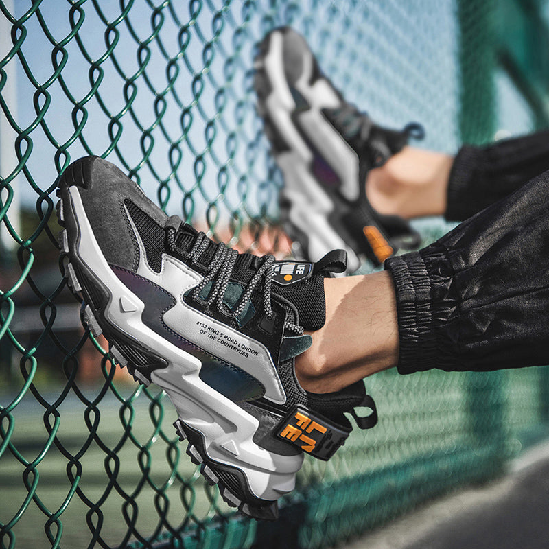 Life Chunky Sneakers Black Green