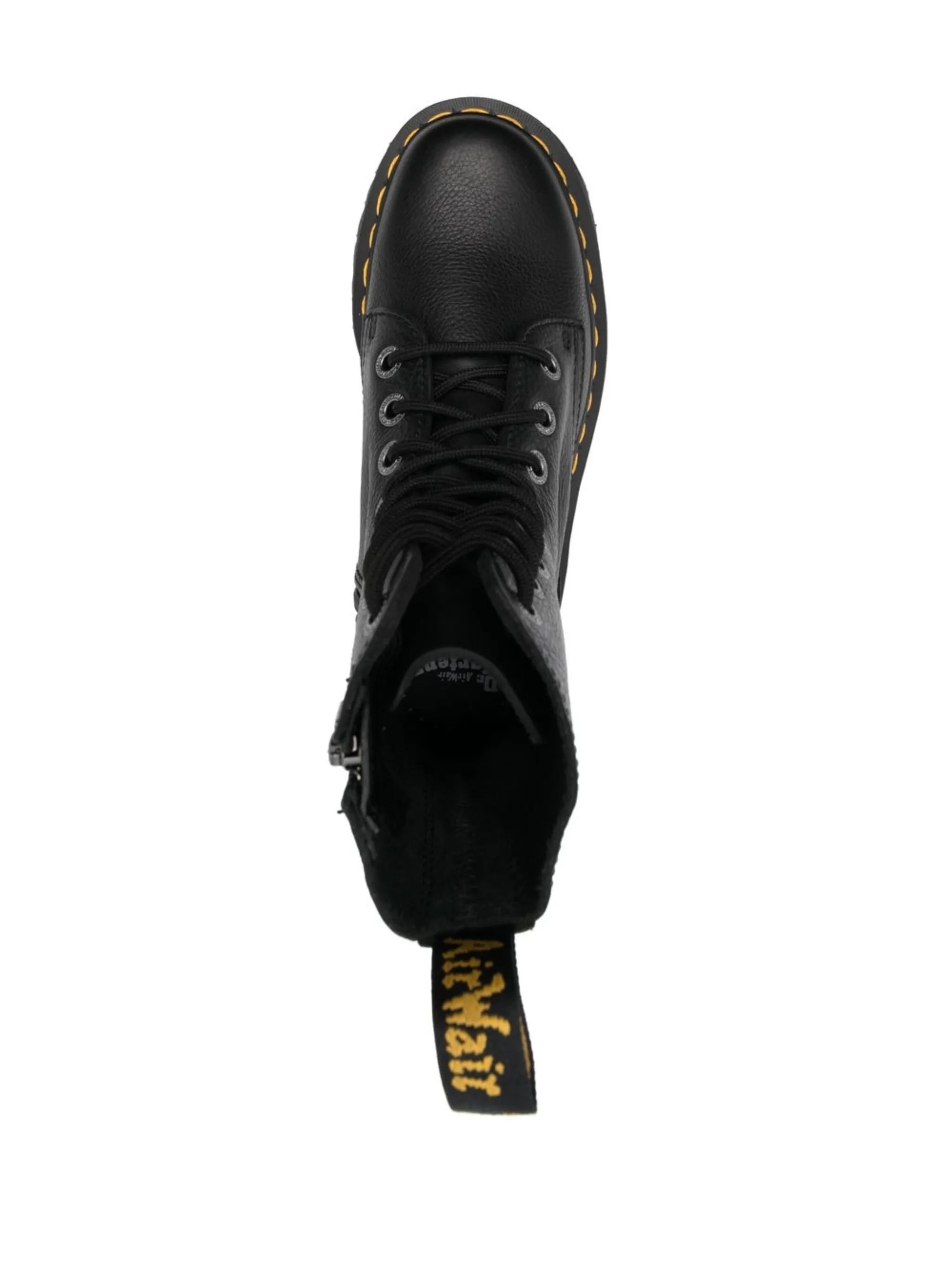 Dr. Martens Jadon III Boot Pisa Leather Platforms Black