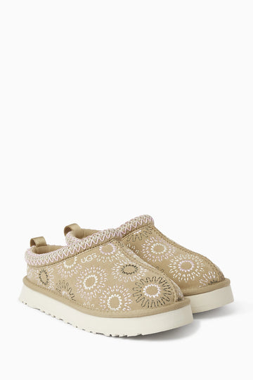 UGG Tazz Sun Stitch Slippers Suede