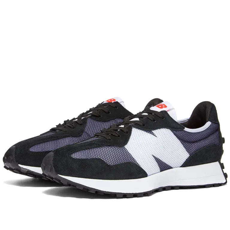 New Balance 327 Black White