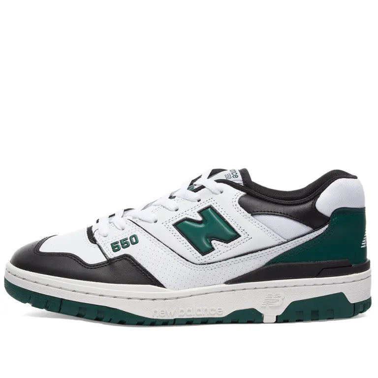 New Balance 550 White Green Black