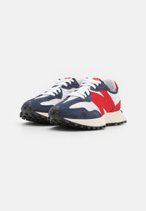 New Balance 327 Red Navy