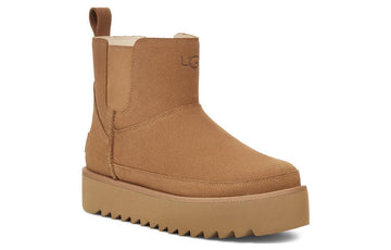UGG Classic Chelsea Platform Mini Boot Chestnut