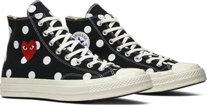 All-Star Converse Chuck Taylor 70 Polka Dot Black