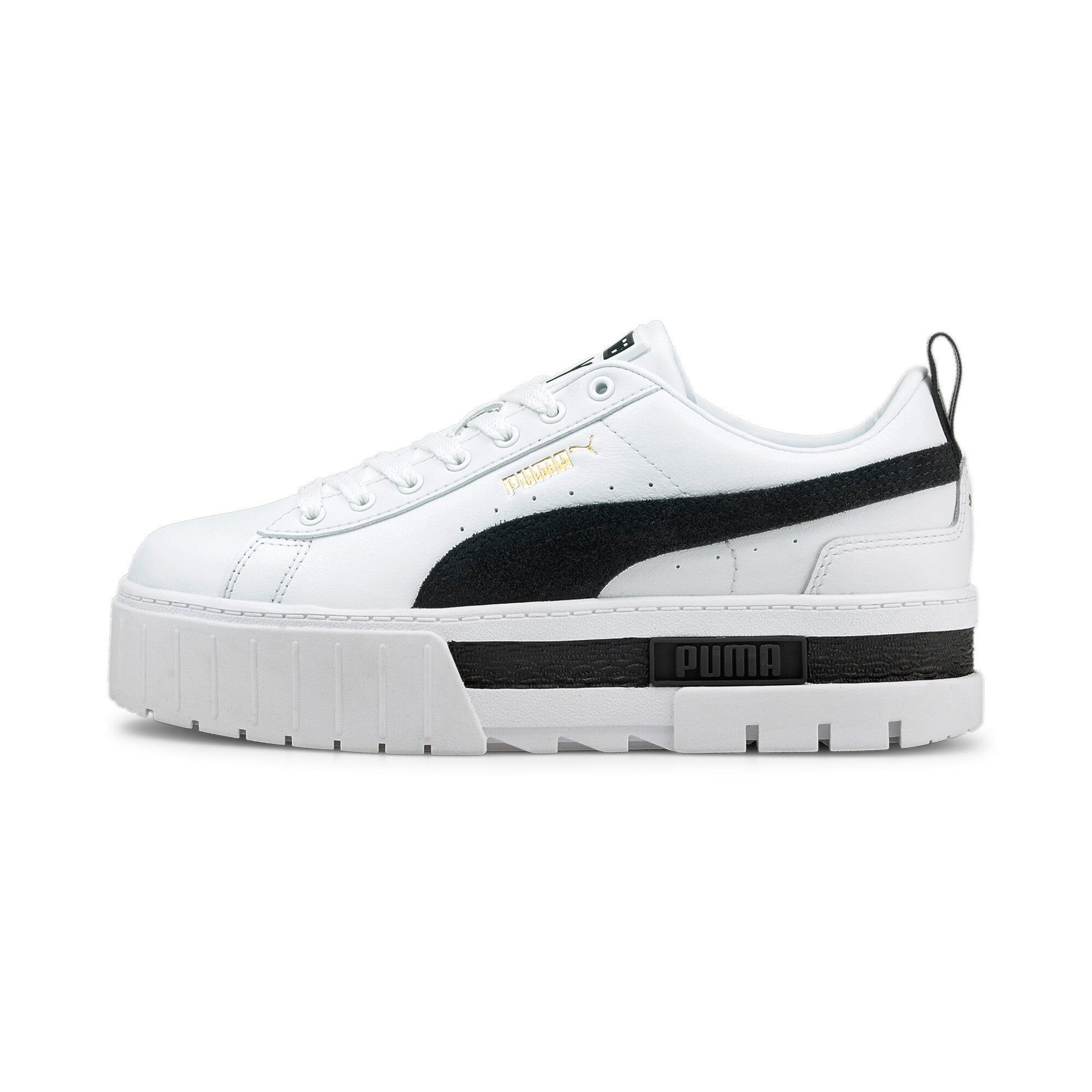 PUMA Mayze White Black