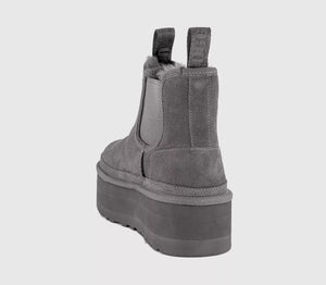 UGG Neumel Platform Chelsea Boot Grey