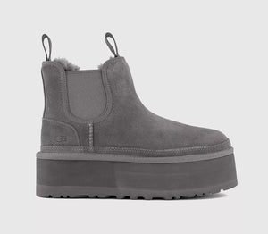 UGG Neumel Platform Chelsea Boot Grey