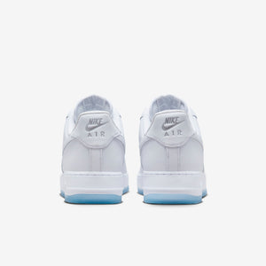 Nike Air Force 1 White Ice Blue Sole