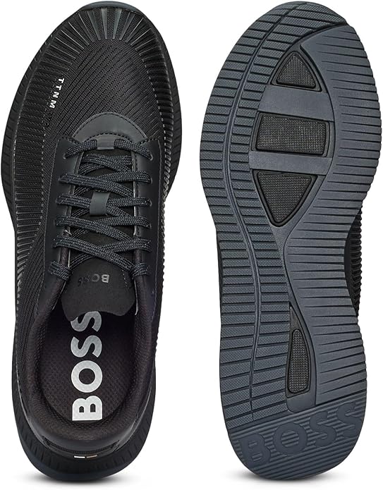 BOSS TTNM EVO Runn Mixed-Material Trainers