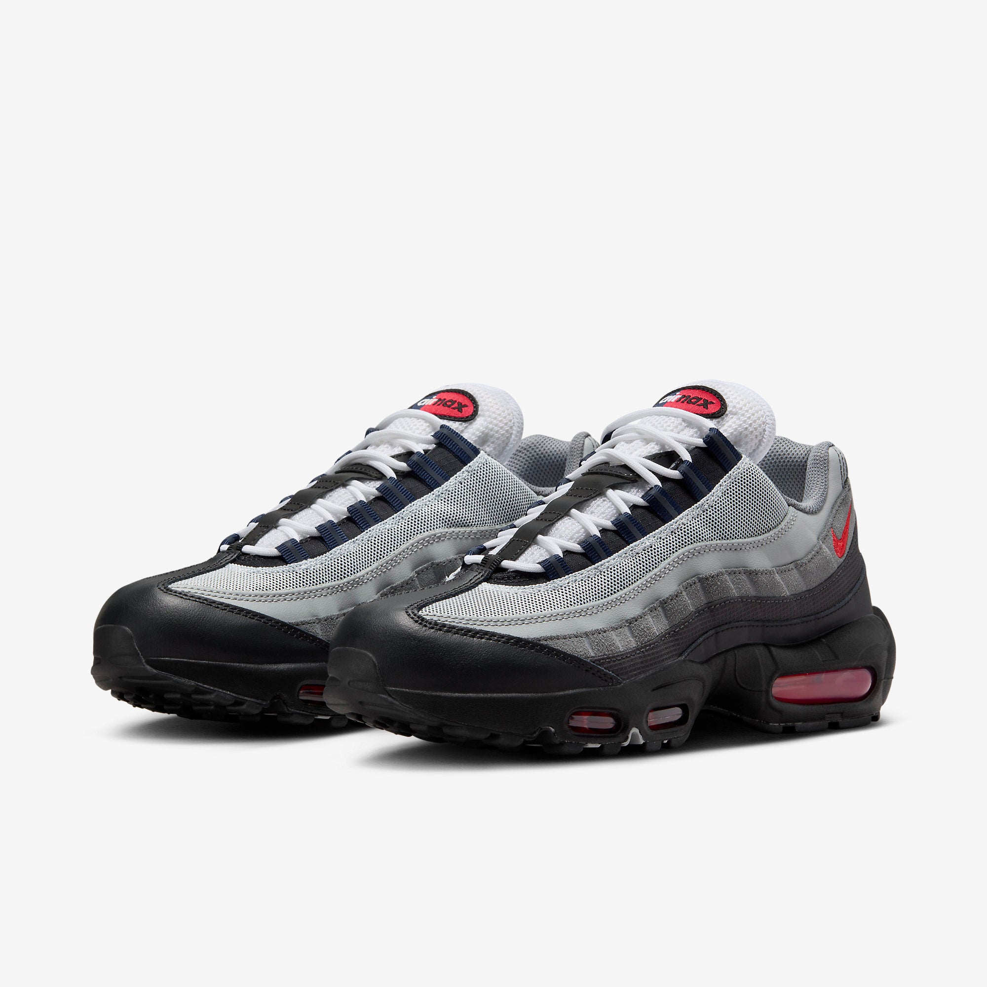 Nike Air Max 95 Track Red Smoke Grey