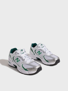 New Balance 530 White Nightwatch Green