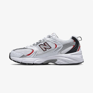 New Balance 530 v2 White Silver Red