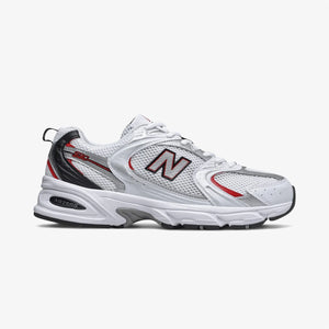 New Balance 530 v2 White Silver Red