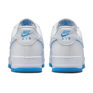 Nike Air Force 1 White University Blue Sole
