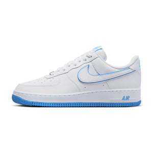 Nike Air Force 1 White University Blue Sole