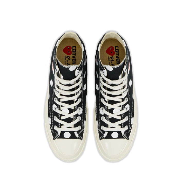 All-Star Converse Chuck Taylor 70 Polka Dot Black