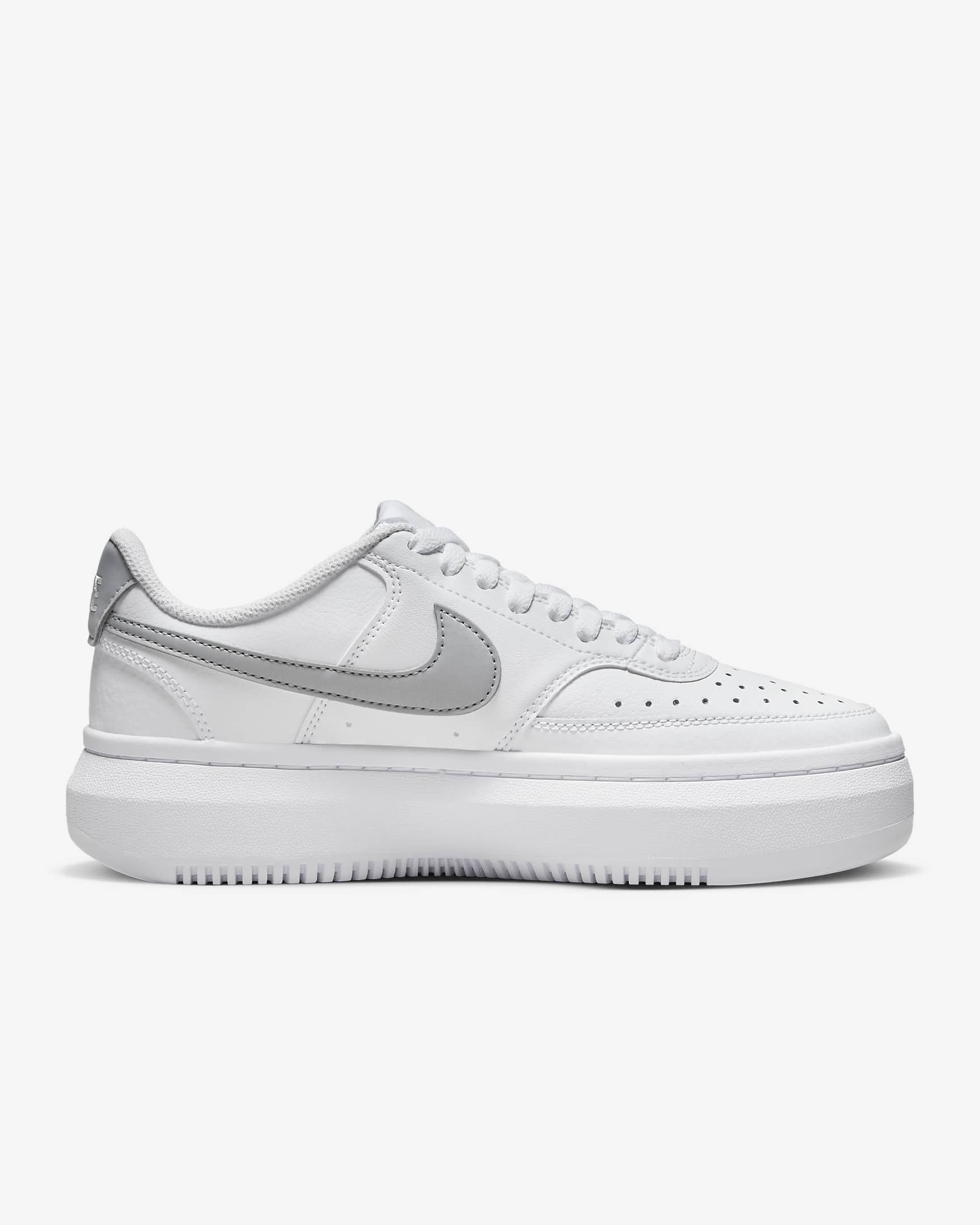 Nike Court Vision Alta Low White Grey