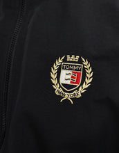 Load image into Gallery viewer, Tommy Jeans crest teddy reversible jacket black