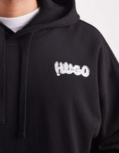 Load image into Gallery viewer, HUGO BLUE Nyrohood bubble loose fit hoodie black