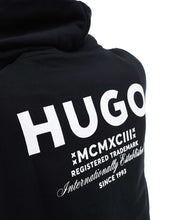 Load image into Gallery viewer, Hugo Blue Nazardo hoodie black