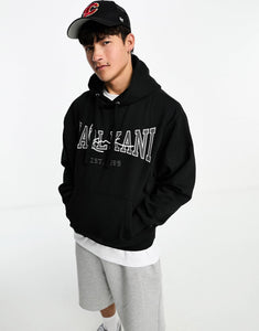 Karl Kani signature co-ord oversized hoodie black