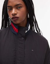 Load image into Gallery viewer, Tommy Jeans essential flag logo padded jacket black