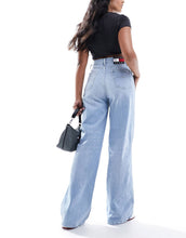 Load image into Gallery viewer, Tommy Jeans Claire wide leg jeans mid wash