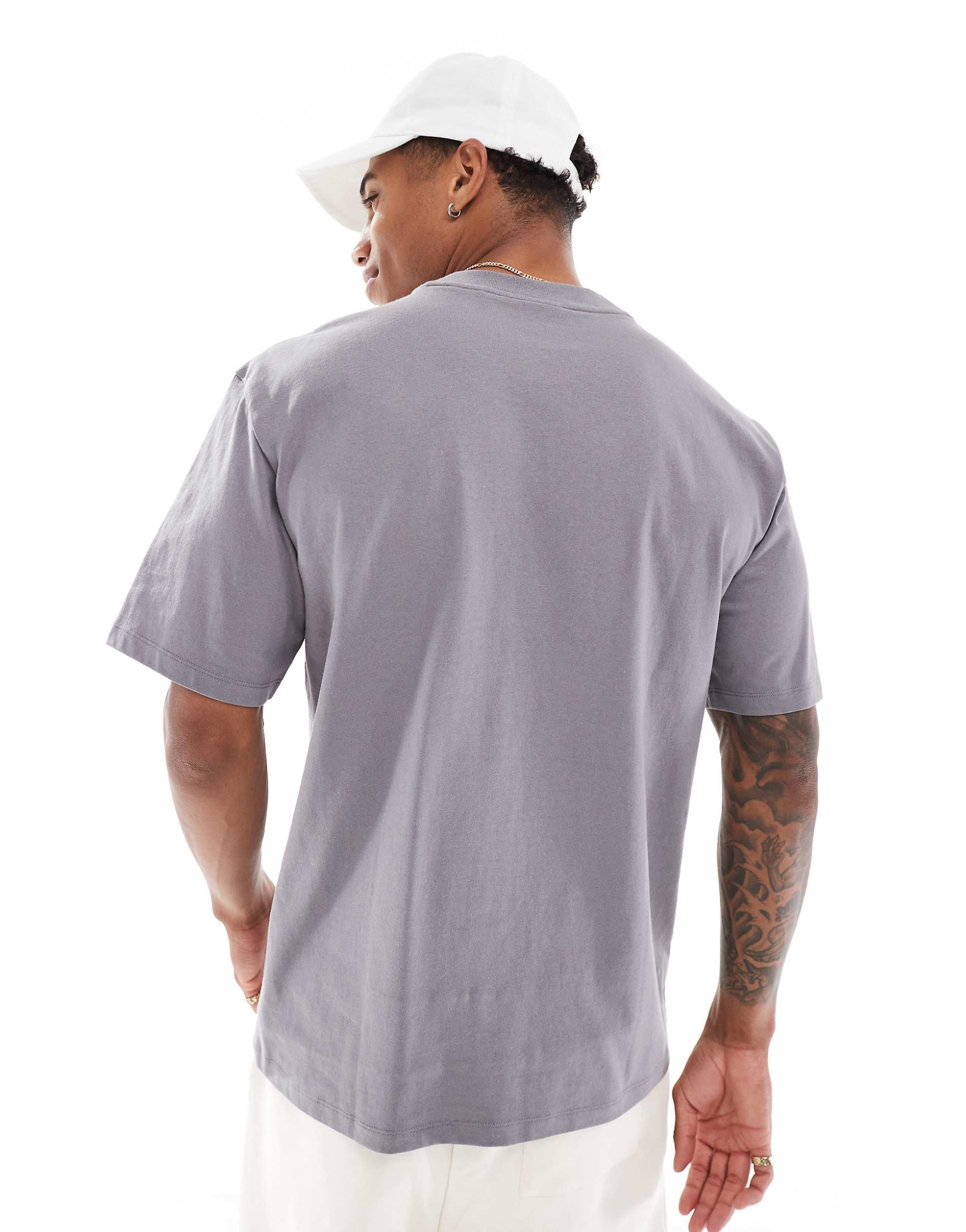 HUGO Red dapolino t-shirt grey