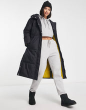 Load image into Gallery viewer, UGG Keely longline puffer coat black