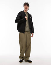 Load image into Gallery viewer, The North Face unisex oversized double zip hoodie black