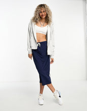 Load image into Gallery viewer, Weekday Essence standard zip hoodie grey