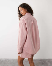 Load image into Gallery viewer, Sweaty Betty Summer Stripe Shirt set pink white stripe