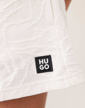 Load image into Gallery viewer, Hugo Red loungewear shorts hood co-ord white
