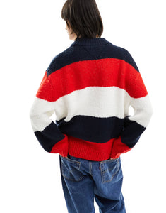 Tommy Jeans colorblock sweater multi