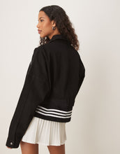 Load image into Gallery viewer, adidas Originals Adicolor denim jacket black