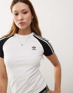 adidas Originals Adicolor 90's raglan t-shirt black