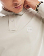 Load image into Gallery viewer, BOSS Orange passerby long sleeve polo shirt beige