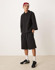 DESIGN co-ord oversized scuba polo